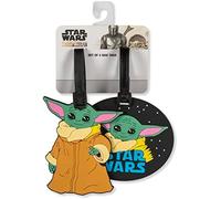 Disney Star Wars Baby Yoda - Etiquetas para Equipaje (2 Piezas, Multicolor, VT700241L.PH)