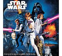 Disney Star Wars Calendario clásico 2022 - Planificador mensual de 30 cm x 30 cm - Producto oficial