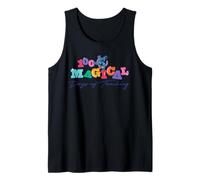 Disney Stitch 100 Magical Days of Teaching 100th Day School Camiseta sin Mangas
