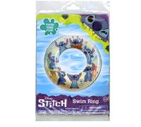 Disney Stitch 17.5 pulgadas Carαcter inflable piscina anillo flotante