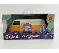 Disney Stitch 1961 Volkswagen Bus Surf Shack 12 Cm De Largo Jada 253072003 36144
