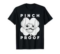 Disney Stitch 4-Leaf Clover Pinch Proof St. Patrick's Day Camiseta