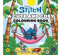 Disney Stitch – Libro de colorear adorable y acogedor