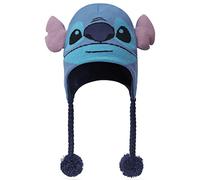 Disney Stitch Accesorios de Invierno Set de 1, 2 o 3 Piezas para Niñas, Gorro Niña Guantes Invierno Bufanda, Regalos Niños (Azul Stitch 1 Pcs)