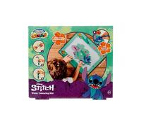 Disney Stitch Alfombrilla de pintura al agua | Alfombrilla de dibujo acuosa reutilizable para niños | Juego de pintura limpia sin pintura | con bolígrafo mágico de agua | juguete creativo para niñas y