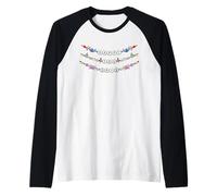Disney Stitch & Angel Happy 100 Days 100th Day of School Camiseta Manga Raglan