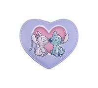 Disney Stitch & Angel - Joyero con cremallera y corazón