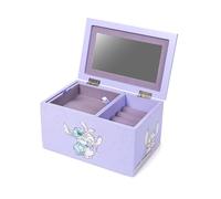 Disney STITCH & ANGEL - Joyero de corazón morado