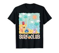 Disney Stitch Angel Leroy & Scrump Summer Beach Surf Club Camiseta