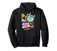 Disney Stitch & Angel Life's Better by the Beach Summer Trip Sudadera con Capucha