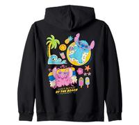 Disney Stitch & Angel Life's Better by the Beach Summer Trip Sudadera con Capucha
