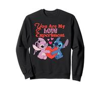 Disney Stitch & Angel Valentine "You Are My Love Experiment" Sudadera