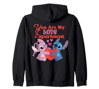 Disney Stitch & Angel Valentine "You Are My Love Experiment" Sudadera con Capucha