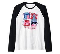 Disney Stitch & Angel Valentine's Day "Outta This World" Camiseta Manga Raglan