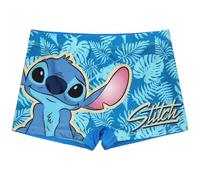 DISNEY Stitch Bañador de niño PARA LA PISCINA, boxer de natación, playa SECADO RÁPIDO (FR/ES, Números, 110, 116, Regular, C)