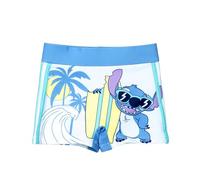 Disney Stitch Bañador para Niño, Shorts de Baño Boxer, Stitch Bañador de Natación para Niños, Talla 4 Años