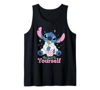 Disney Stitch "Be Good to Yourself" Ice Cream Self-Care Camiseta sin Mangas