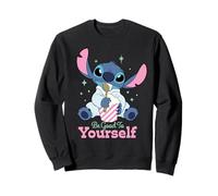 Disney Stitch "Be Good to Yourself" Ice Cream Self-Care Sudadera