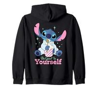 Disney Stitch "Be Good to Yourself" Ice Cream Self-Care Sudadera con Capucha
