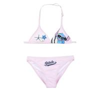 Disney Stitch Bikini para Niña, Bañador de Dos Piezas, Natación Infantil Diseño Surf, Tallas 10 a 16 Años (FR/ES, Edad, 14 años, Regular, Rosa)