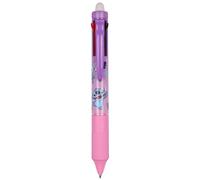 DISNEY Stitch Bolígrafo 4en1, borrable con goma, bolígrafo de gel automático, borrable, escolar 0,5 mm (B)