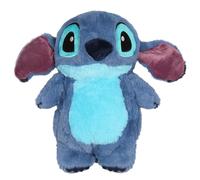 DISNEY Stitch Bolsa de agua caliente de goma con funda SUAVE, GRANDE Calentador con funda para agua, Mascota 750 ml (Stitch)