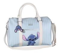 Disney Stitch Bolsa de Viaje para jóvenes, Bolsa de turista, Equipaje de Mano para Aviones, Azul 41x20x26cm (Stitch)