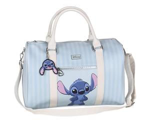 Disney Stitch Bolsa de Viaje para jóvenes, Bolsa de turista, Equipaje de Mano para Aviones, Azul 41x20x26cm (Stitch)