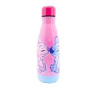 Disney Stitch Botella Reutilizable, Diseño Acero Inoxidable Botella de Agua para Niñas, Botella de Viaje, Capacidad 500 ml