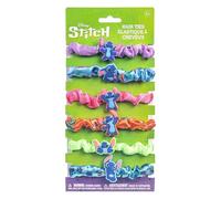Disney Stitch by Townley Girl - Juego de coleteros para el cabello, accesorios para el cabello para niños a partir de 3 años, perfecto para recompensas escolares, regalos, relleno de calcetines