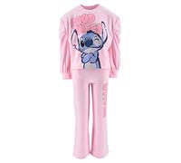 Disney Stitch Camiseta y Pantalon para Niñas, Chandal Conjunto 2 Piezas Sudadera y Pantalon para Niñas, Talla 8 Años