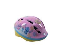 Disney Stitch - Casco de bicicleta para niños, 52-56 cm, esfera ajustable para niñas con ventilación, extra ligero, diseño oficial de Disney Stitch para seguridad en ciclismo, color rosa