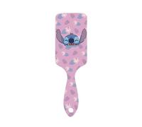 Disney Stitch Cepillo para el Cabello, Accesorios Pelo Niñas, Peine Desenredante, Cepillo Antitirones, Regalo Mujer Niñas y Adolescentes | Rosa