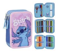 Disney Stitch Cerdá Plumier Triple Premium Flowers 79560