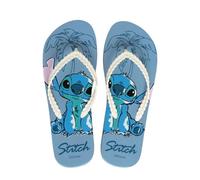 Disney Stitch Chanclas para Mujer, Diseño Tropical Sandalias de Verano para Niñas y Adolescentes, Talla EU 39