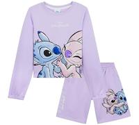 Disney Stitch Chandal Niña Chándal para Niños y Adolescentes Conjunto de Sudadera Niña y Pantalón Chándal Ropa Deportiva Infantil 2 Piezas (9-10 Años, Lila)