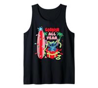 Disney Stitch Christmas Goodish All Year Funny Holiday Camiseta sin Mangas