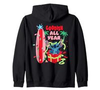 Disney Stitch Christmas Goodish All Year Funny Holiday Sudadera con Capucha