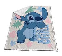 Disney Stitch coral sherpa blanket 130x170cm Disney