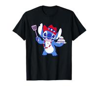 Disney Stitch Cowboy Cookout Americana 4th of July USA 250th Camiseta