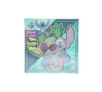 Disney Stitch Diamond Painting Set | Glow in the Dark Canvas 19x19 cm | Stitch Bastelset para niños a partir de 6 años | Juego de pintura de diamantes con accesorios | Cuadro de mosaico luminoso para