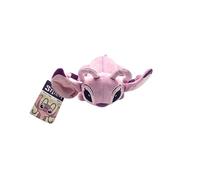 Disney Stitch Estuche Angel Rosa | Estuche de peluche para niños | Estuche suave con cremallera | Divertido estuche para lápices | Stitch para niñas y niños | aprox. 24 cm