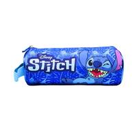 Disney Stitch Estuche para Niñas, Diseño Clasico Stitch Set Escolar, Portatodo Neceser Infantil, Material Escolar para Niñas | Azul