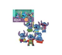 Disney Stitch Fidget Pack de 3 Figuras - Figuritas de Lilo & Stitch, Cada 1 Incluye 1 Accesorios Especial, Colecciona Tus Muñecos Favoritos, 5+ años, Famosa (TTC46000)