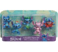 Disney Stitch Figuras Coleccionables 5 Pack Set 8cm Mini 46211