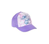 Disney Stitch Gorra para el sol para niños y niñas, gorra de béisbol para niños, protección solar, gorra de béisbol a partir de 3 años, tamaño ajustable, Color lila., 54