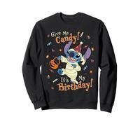 Disney Stitch Halloween Give Me Candy! It's My Birthday! Sudadera