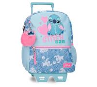 Joumma Disney Stitch Hearts Mochila de Paseo Denim 27x33x11 cm Poliéster 9,8L