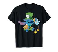 Disney Stitch in Mad Hatter Costume Halloween Wonderland Camiseta