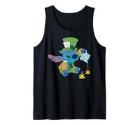 Disney Stitch in Mad Hatter Costume Halloween Wonderland Camiseta sin Mangas